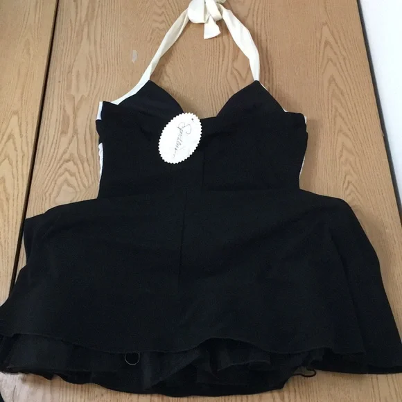 New Women’s Speechless Dress Tulle Stretchy Soft Comfy Cream Black Size Small - Picture 7 of 8
